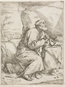 São Pedro no deserto de Jusepe de Ribera