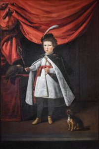 Retrato de Leopoldo de Medici quando era um rapazinho de Justus Sustermans