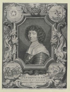 Rei de França Luís XIV de Justus van Egmont