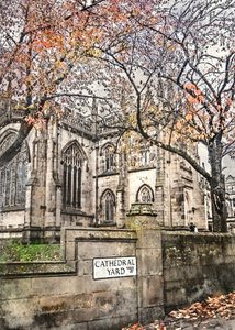 Pátio da Catedral no Outono de Justyna Jaszke