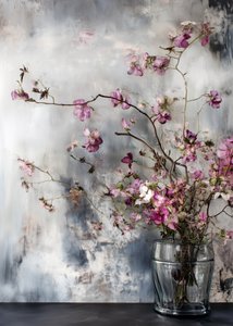 Delicadas flores cor-de-rosa de Justyna Jaszke