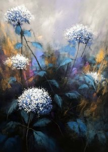 Flores azuis de sonho
