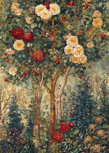 Jardim Encantado das Rosas de Justyna Jaszke