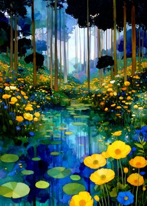 Flora By Klimt 8 de Justyna Jaszke