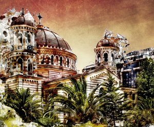 Igreja ornamentada com palmeiras de Justyna Jaszke