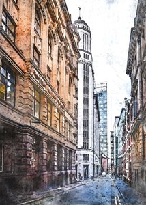 Perspetiva de Tall City de Justyna Jaszke