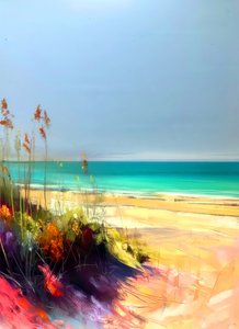 Dunas de Praia Vibrantes de Justyna Jaszke