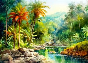 Rio tropical vibrante de Justyna Jaszke