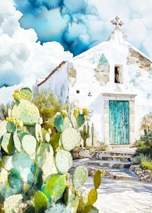 Vista do Cactus em White Chapel de Justyna Jaszke