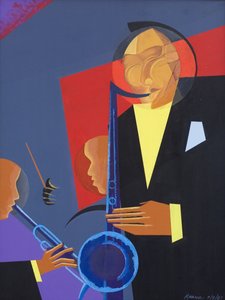Jazz Sharp, 2007 (óleo e acrílico sobre tela)