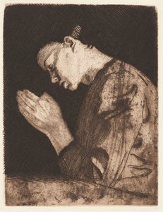 Menina em oração (Praying Girl) de Käthe Kollwitz
