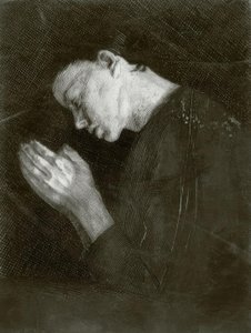 Menina orando de Käthe Kollwitz