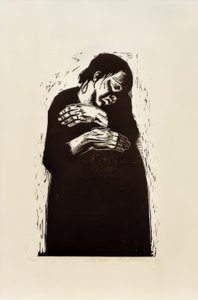 A viúva de Käthe Kollwitz
