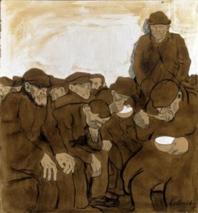 Nos salões de calor de Käthe Kollwitz