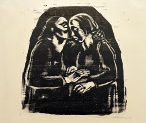 K.Kollwitz, Maria e Elisabeth III de Käthe Kollwitz