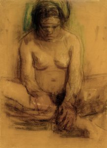 Käthe Kollwitz, ato feminino sentado