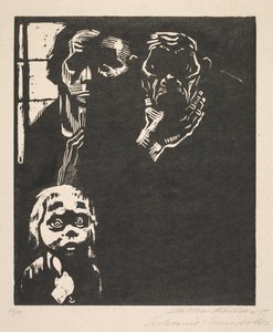 Proletariado: Nº 1 Desempregado de Käthe Kollwitz