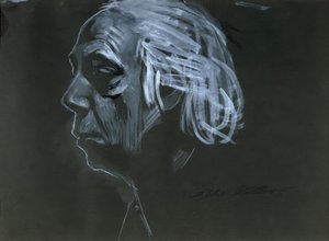 auto-retrato de Käthe Kollwitz