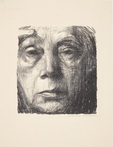 Auto-retrato de Käthe Kollwitz