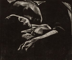 Dormir Mulher com Criança de Käthe Kollwitz