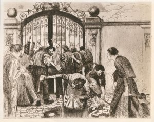 tempestade de Käthe Kollwitz