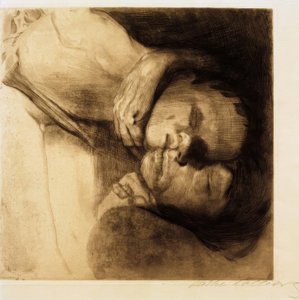 Morte, esposa e filho de Käthe Kollwitz