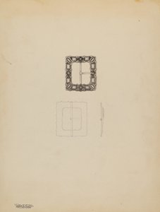 Fivela de sapato de senhora de Kalamian Walton