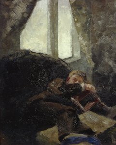 Jovem - dia seguinte (ressaca) 1884 (óleo sobre tela)