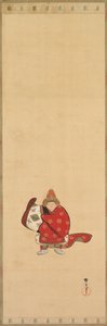 Dançarino de Bugaku, finais do século XIX-XX. de Kamisaka Sekka