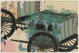 Flowers of a Hundred Worlds (Momoyogusa): Carrinhos cobertos de flores (Hanasashiguruma)
