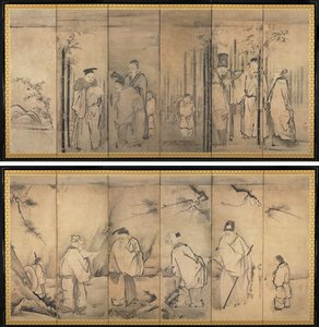 Sete Sábios do Bosque de Bambu; Quatro Anciãos do Monte Shang