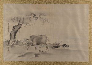Álbum de Cópias de Pinturas Chinesas, século XVII.