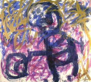 Figura expressionista abstrata de Kanat Ibragimov