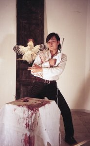 Espetáculo «Bloody Table» de Kanat Ibragimov