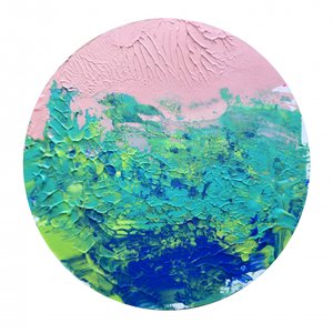Horizonte abstrato colorido de Kanat Ibragimov