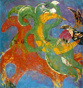 Animais abstratos e coloridos de Kanat Ibragimov