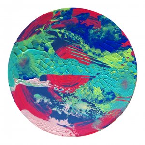 Fluxo abstrato vibrante de Kanat Ibragimov