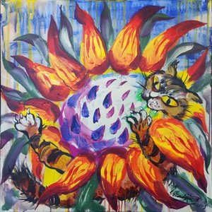 Flor de Gato Vibrante de Kanat Ibragimov