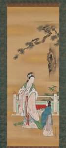 Rainha Mãe do Oeste, primeira metade do século XIX. de Kano Osanobu