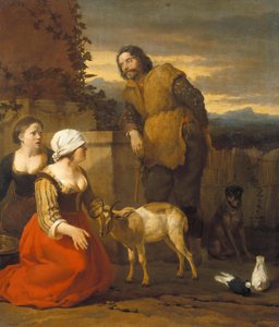 A cabra doente de Karel Dujardin