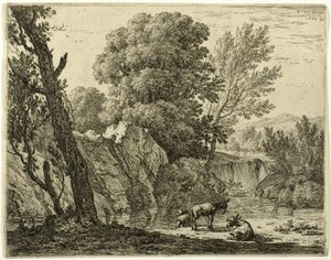 O Packer com dois burros de Karel Dujardin