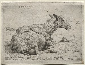 As ovelhas e as moscas. de Karel Dujardin
