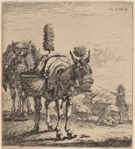 Duas Mulas de Karel Dujardin