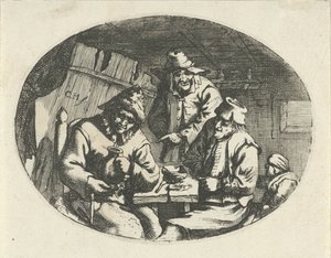 Agricultores em uma mesa de Karel Hagenbeek