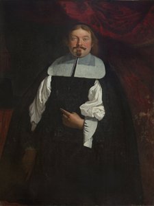 Retrato do Conde Humprecht Jan Czernin de Chudenice (1628-1682) - Karel Skreta (1610-1674). Óleo sobre tela
