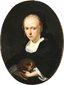 Retrato de Cornelia Bouwers, mulher do artista