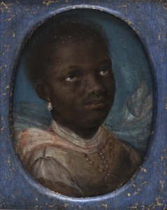 Chefe de um africano de Karel van III Mander