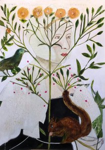 A Mulher e os Animais da Floresta de Karenina Fabrizzi