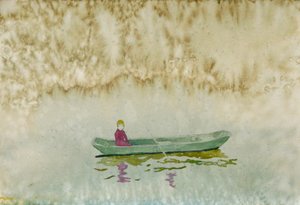 Reflexão sobre um barco silencioso de Karin Bos