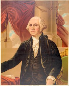 George Washington / A. Weidenbach. C1876. de Karl Augustus Weidenbach